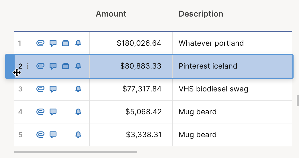 Move rows columns or cells Smartsheet Learning Center